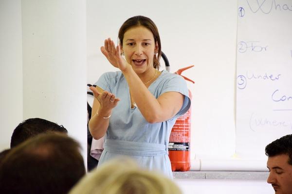 EUBioINNO's tweet image. #CrashCourseTechnologyEntrepreneurship, The Role of Creativity and Action, Orsi Ihaz.