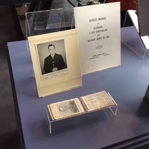 WWIImuseum's tweet image. A pop-up exhibit on Anesthesia During WWII from @WLMHQ has just been unpacked &amp;amp; is on display until 10/14! #ANES2014