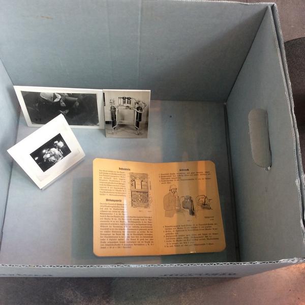 WWIImuseum's tweet image. A pop-up exhibit on Anesthesia During WWII from @WLMHQ has just been unpacked &amp;amp; is on display until 10/14! #ANES2014