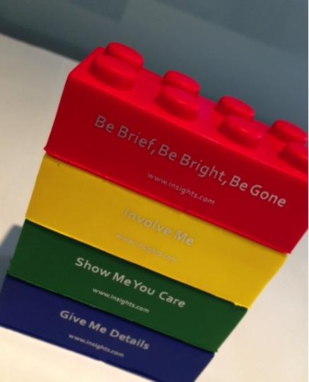 Be intentional about who you are. Order your color stack-reflect how you choose to be today keep it on your desk.