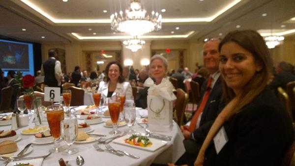 HenryCDuQuesnay's tweet image. My wife @BlairHduQuesnay being honored at #NewOrleansCityBusiness moneymakers. #nolatechweek