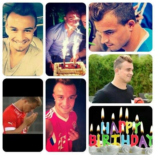 , Happy Birthday Xherdan Shaqiri <333333 . 