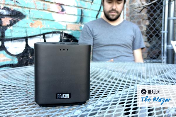 Deep Graphite Blazar by Beacon Audio! Bluetooth Speakers with Dual Stereo Pairing. #bluetooth #smartphones #music