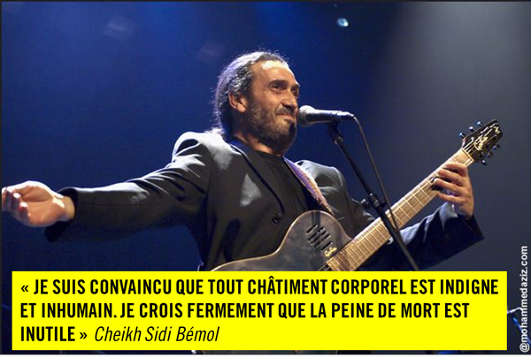 AmnestyAlgerie's tweet photo. Ecoutez "El Bandi", une chanson de Cheick #SidiBemol, qui dit NON à la peine de mort. http://t.co/WiGSrdT6rV http://t.co/pZtLDduCFw