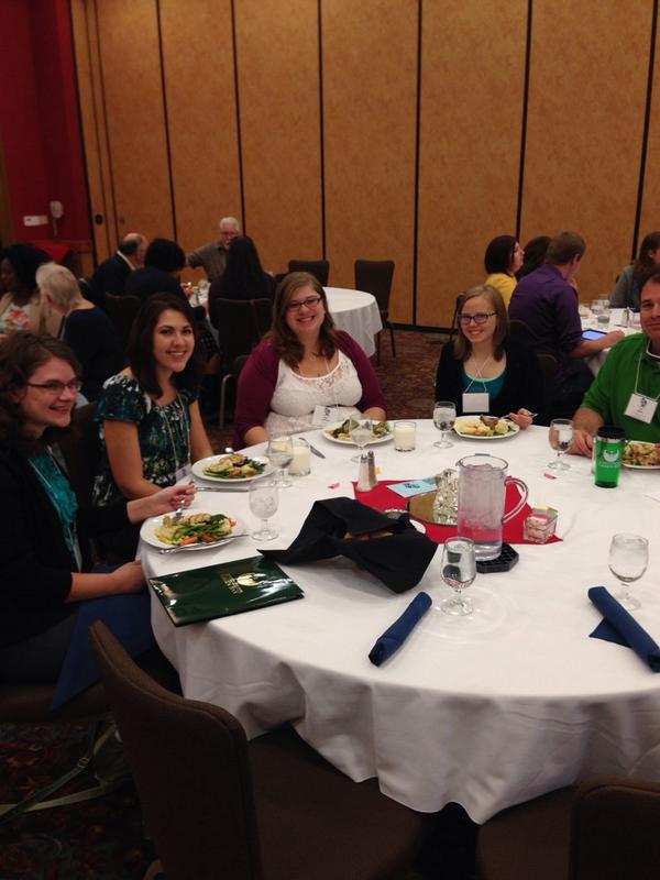 myWCPA's tweet photo. UW-Green Bay students and staff enjoying lunch at WCPA! @uwgb #WCPA14 #WCPASA101 http://t.co/rXeREJ1CZk