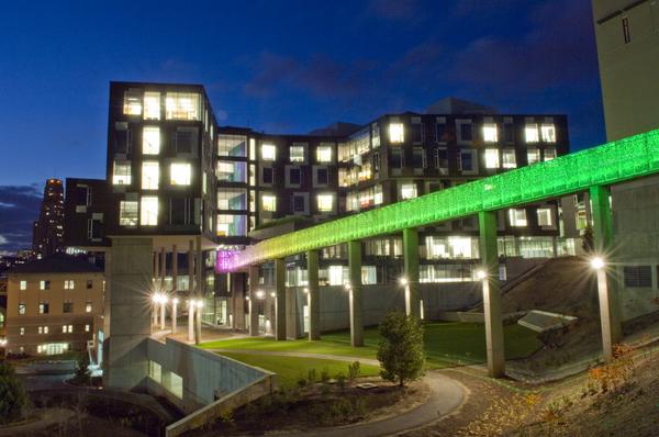 Carnegie Mellon's Randy Pausch Bridge: more than pretty colors. #SCS25 bit.ly/1vX74O7