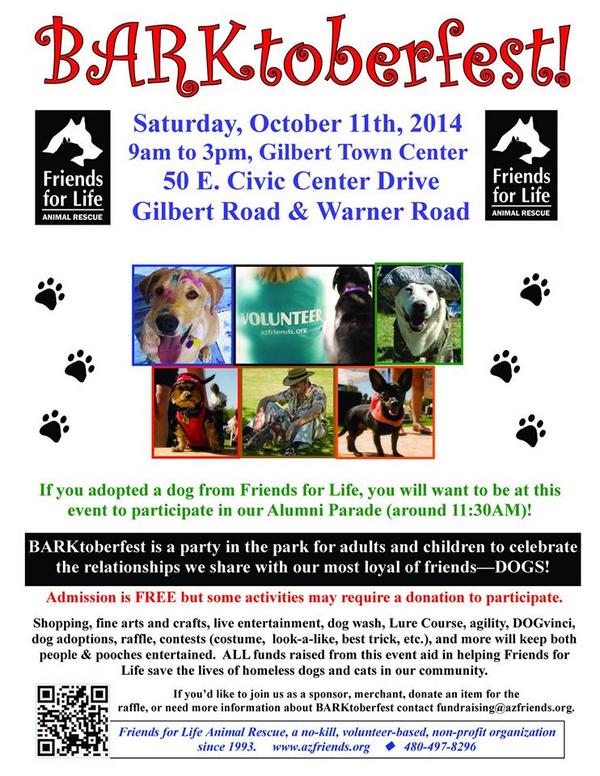 #GlibertAZ come out tomorrow for this wonderful #petadoption event. Stop by our booth #realdogsdontwhisper