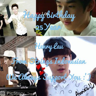 Happy birthday henry lau we you all the best :) 