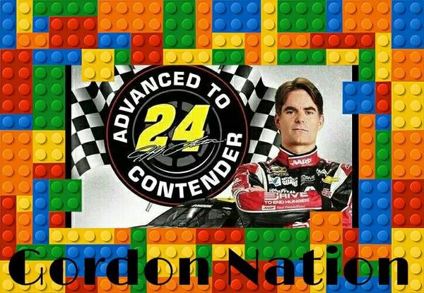24GordonNation's tweet photo. Who's ready for night racing in #CharlotteMotorSpeedway?!?! Show them how it's done @JeffGordonWeb!!! #RefuseToLose http://t.co/PYNa7faC0m