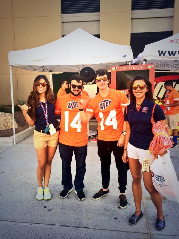 UTEPMST's tweet image. Student Tailgating starts tomorrow at 2PM in Miner Alley! Check out these pictures from last home game! #mineralley