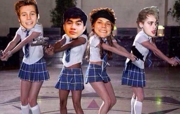 ashpoppin's tweet image. Every night she studies hard in her room, at least that's what her parents assume #55SOSGOODGIRLS