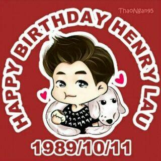 Happy Birthday Henry Lau!!Yeay...!   
