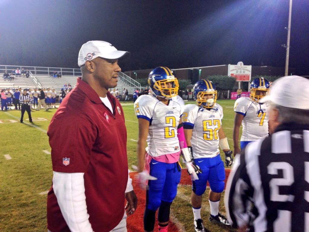 Washington Commanders on Twitter: "#Redskins alum Ravin Caldwell an  honorary captain at @RedskinsCR\
