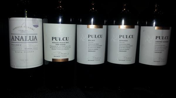 Degustación a cargo de Analía/ Luz de la línea Pulcu by <a href="/davidbonomiDP/">David Bonomi</a> + Pulcu Chardonnay Buenísimo! #FamiliaACargo.