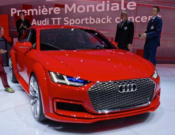AudiRiverside's tweet photo. The #Audi TT won hearts at the Paris Motor Show. RT if this #Audi is on your wish list! http://t.co/zWV7BuV6jv