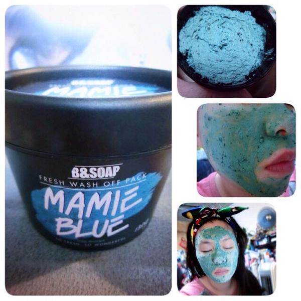 wingx23's tweet photo. Mamie Blue 阿凡達面膜😍
韓妹好評如潮！！💁
所以都忍唔住要快啲買黎試下😂
呢個面膜係handmade天然材料製成，冇添加任何香料，防腐劑等，對皮膚好好，敏感肌都用得嫁！
但保存期得4個月～👯所以買左就好即刻快啲試用！🏃💨 http://t.co/UWOGFfZN8i