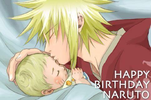 Today is Naruto Uzumaki, my first anime crush that I ever had, birthday! Happy birthday Babe!!! =3 