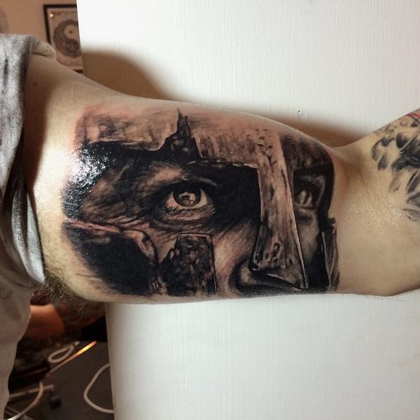 luke sayer on X: #300 #sparta #tattoo  / X