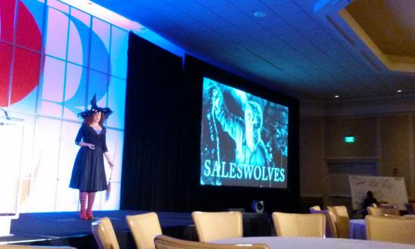 At the end of the month, salespeople turn into saleswolves. #Mpb2b Love it <a href="/Pistachio/">🌻 Laura Fitton (she/her) 🌻</a>