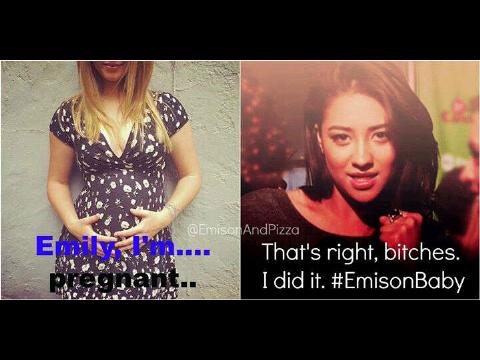 Ariadna19c's tweet image. #PLL Hahaha #EmisonBaby so incredible. Emily and Ali will be mon's. @shaymitch @SashaaPieterse &amp;lt;3