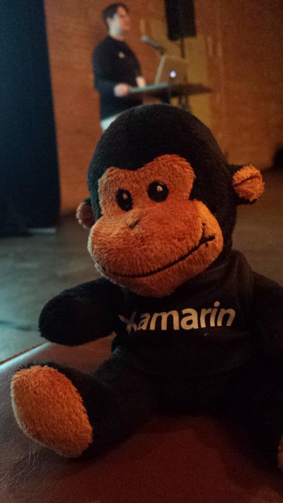 Sparhauk's tweet image. Dallas TechFest was a success! I got a monkey! #dallastechfest