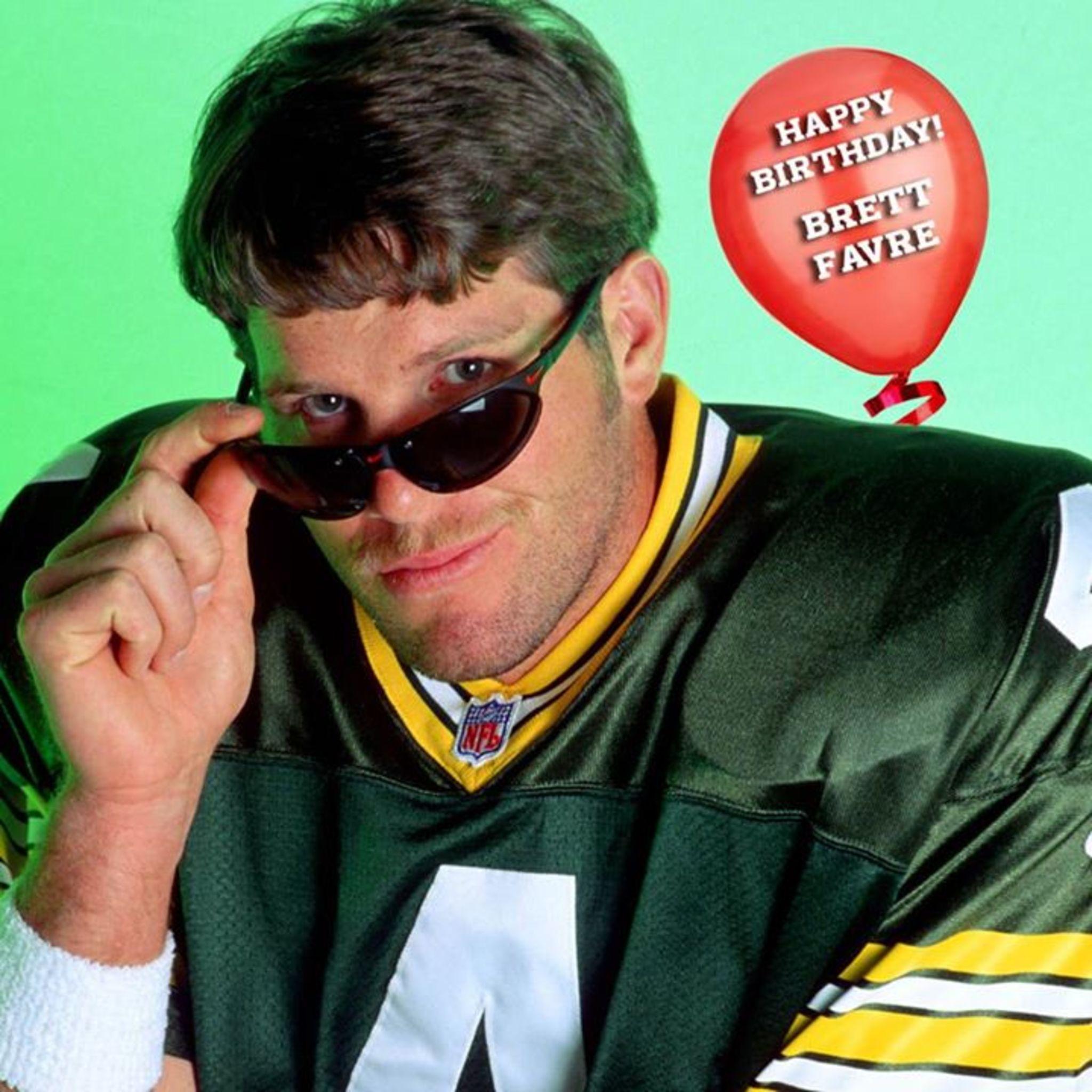 Happy Birthday, Brett Favre! 