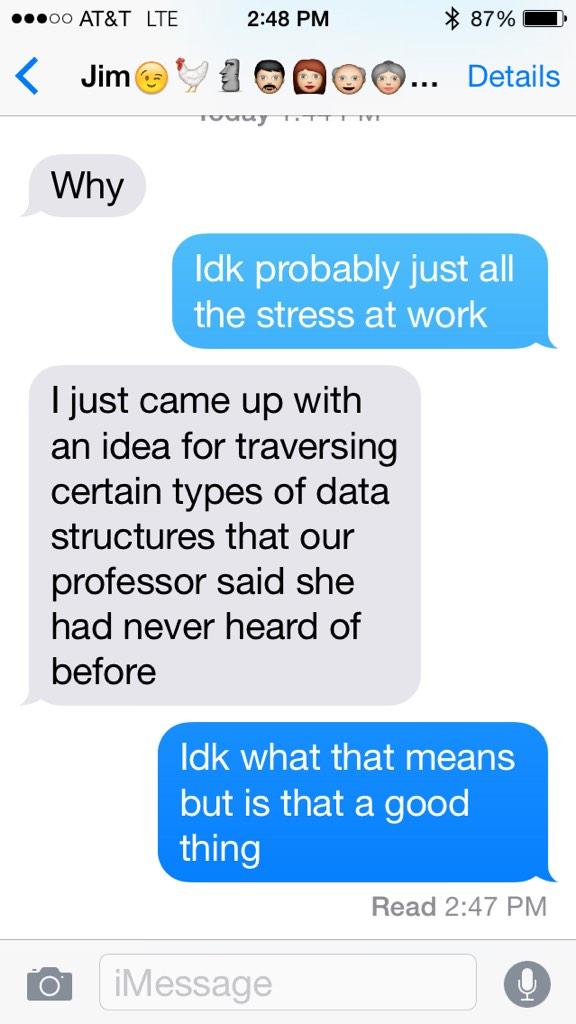 LittleHouse15's tweet photo. Sometimes @jrthom18 forgets that I know nothing about technology. #saywhat http://t.co/9m5VorAqm2