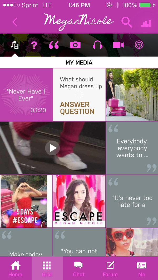 Welcome Megan Nicole to the Upfront family! Available for web, Android, and iPhone on Upfront live.megannicolemusic.com