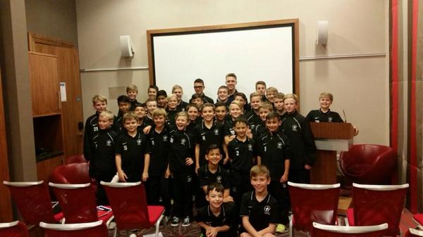 PFT_Programs's tweet photo. Another great finish to a wonderful day. Tom Beadling spoke with humility &amp; pride as he engagedPFT players &amp; parents http://t.co/ftnr7YVHiH