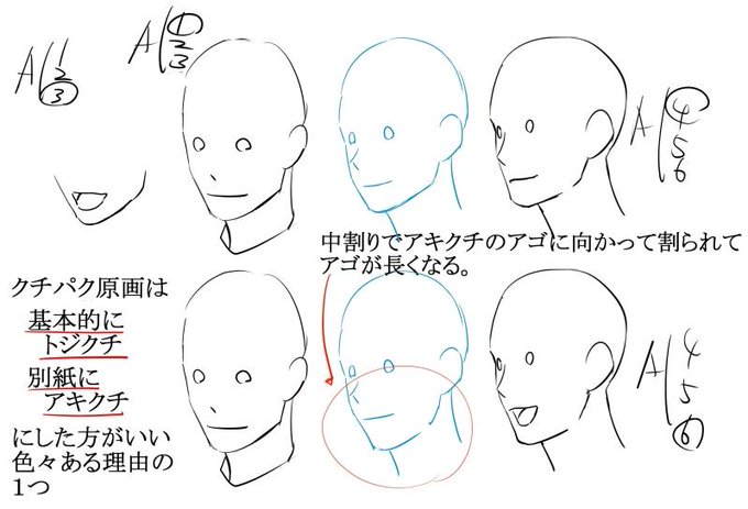 50 口 アニメ 描き方