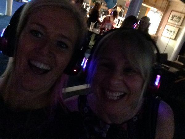 helen_longland's tweet photo. @GilliesandEmily fab night at the silent disco. When's the next one http://t.co/IBWqmRGAmc