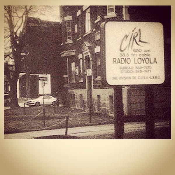 Concordia's tweet photo. In 1978 #Radio #Loyola became CIRL 650 AM, it was Canada’s 1st student radio station to hold an AM licence #fbf #CU40 http://t.co/8vglL7YyAH