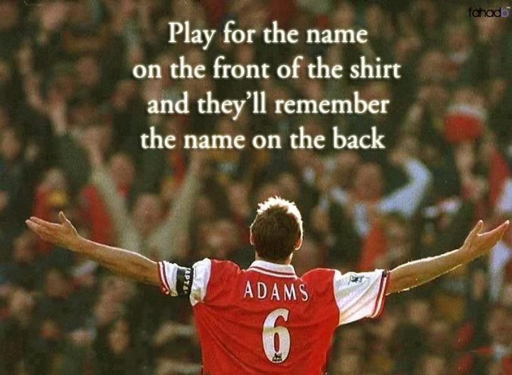 Happy birthday to Mr Arsenal. The guy who played for 22 years for the gunners. Tony adams 