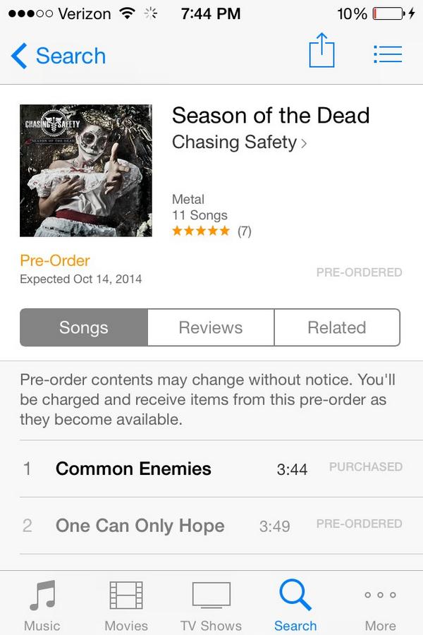 Liamrosa_'s tweet image. Contest is officially over at 12 so this is the last one I swear #csipadmini #chasingsafety #Outerlooprecords