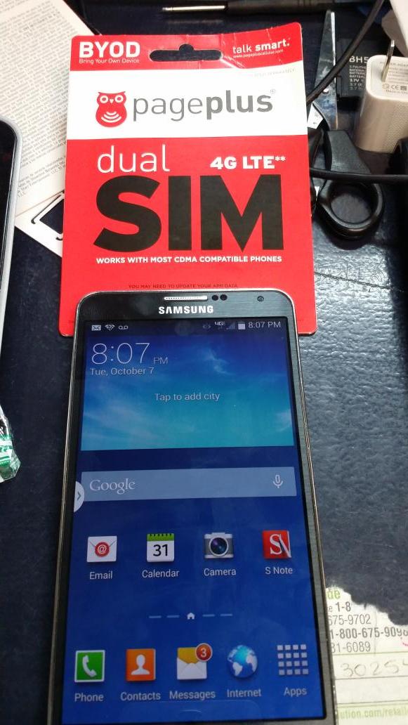 GALAXYWIRELESSN's tweet image. FINALMENTE PAGE PLUS 4G LTE