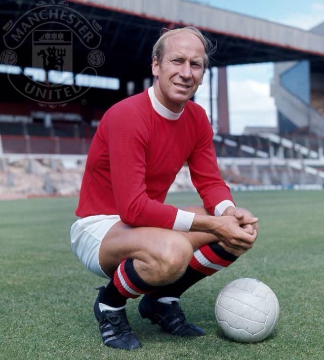 Happy birthday, Sir Bobby Charlton! The United legend is 77 today and remains our all-time top scorer with 249 goals. 