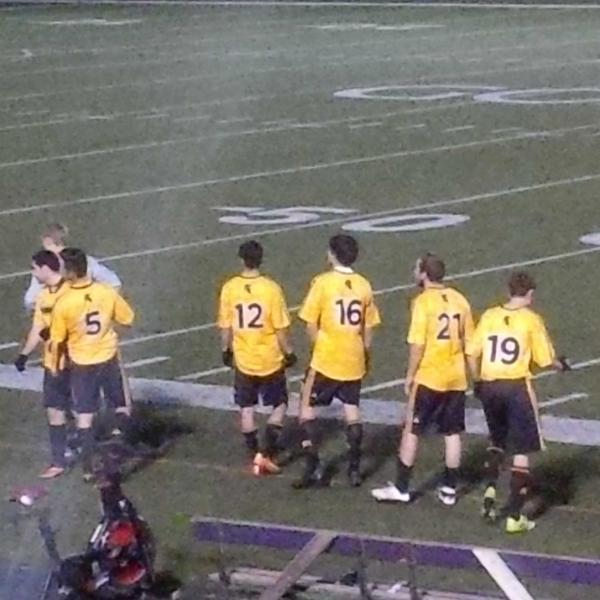 marc_stanford's tweet photo. Wearing #12 and started for the 3rd time @JacobStanford playing against Laurier! #prouddad #waterloolife http://t.co/cIGVxJgiXN