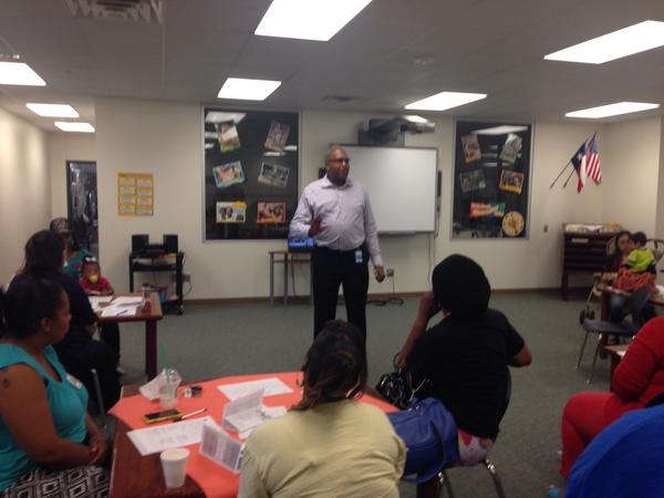 Thanks Dr. Johnson for speaking to our parents at our first monthly "2nd Cup of Coffee" parent event! #4excellence