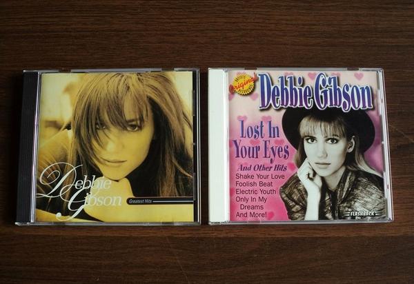 OdonSulla's tweet photo. My #DGCollection @DebbieGibson Compilation Albums: Greatest Hits and Lost In Your Eyes and other Hits. DG FOREVER :) http://t.co/9JyxsDY5jv