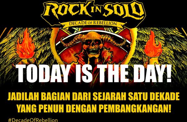 Hari ini! <a href="/Disinfected_ID/">DISINFECTED</a>, <a href="/godlesssymptoms/">IG: @godlesssymptoms</a>, <a href="/REVENGETHEFATE/">REVENGE THE FATE</a>, <a href="/warkvltlegion/">Warkvlt</a> akan menghajar panggung <a href="/Rock_In_Solo/">Rock In Solo</a>