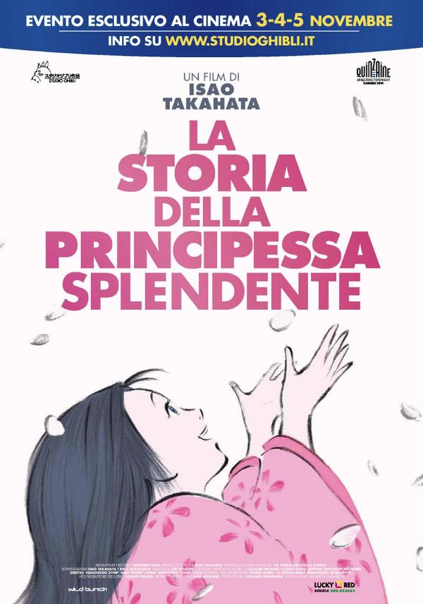 CinemaPixel's tweet photo. Un nuovo capolavoro @Ghibli_Italia splenderà presto sul grande schermo del @CinemaPixel. #PIXELEVENTI @luckyredfilm http://t.co/tvyQ2nXOgO