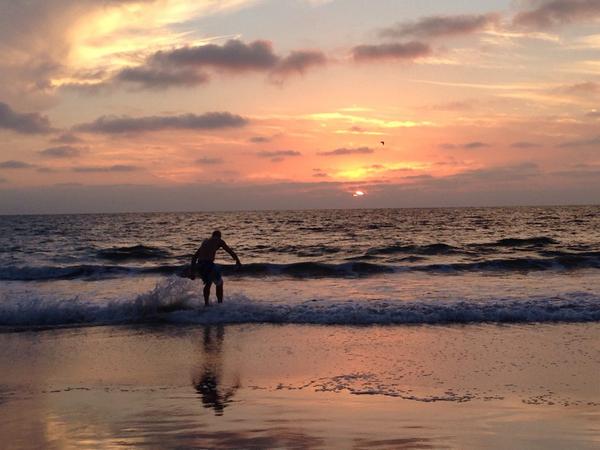 Skimboarding