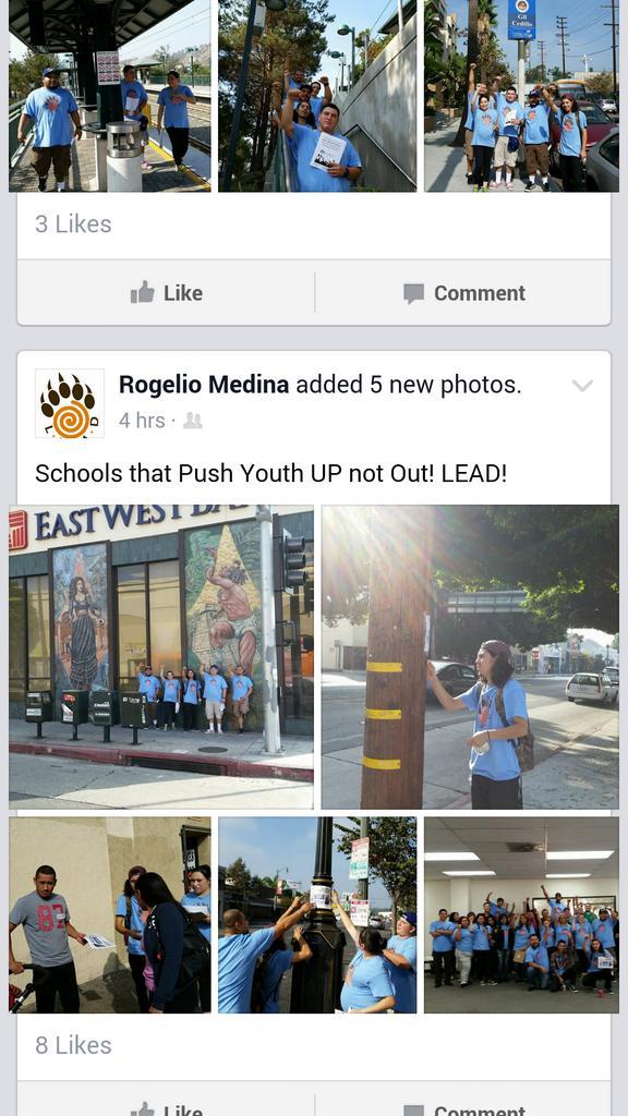 GoToCollegeBro's tweet photo. @LEAD_Inc -#LEADYB students &amp; staff hit the streets to help the young people of  #LincolnHeights reclaim their dreams http://t.co/tBsAXIpwMn