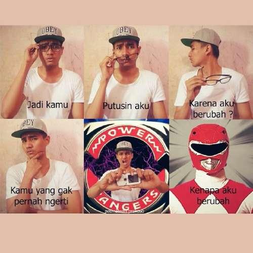Berubah.