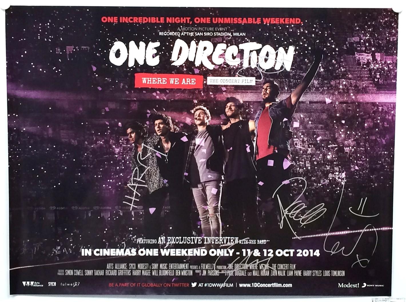 Niall Horan 直筆サインポスター Niall Horan 直筆サインポスター