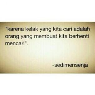 Mencari-cari.
