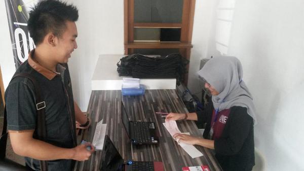 Peserta sudah berdatangan tanda acara sudah dimulai. Ayo pada merapat ke Co&amp;Co