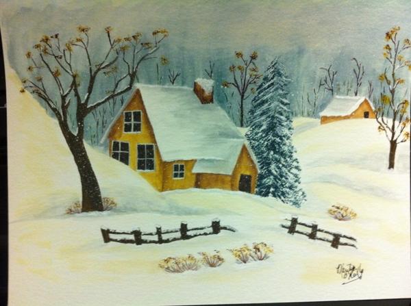 MarilynOReilly's tweet image. Left hand is almost gone. Right one works for now. Painting therapy is good for mind and body. #art #CBGD