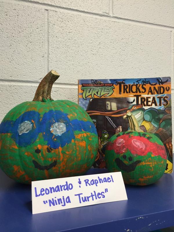 3rd graders make pumpkins come to life as the main characters of their favorite books. <a href="/BuncombeSchools/">Buncombe Schools</a>