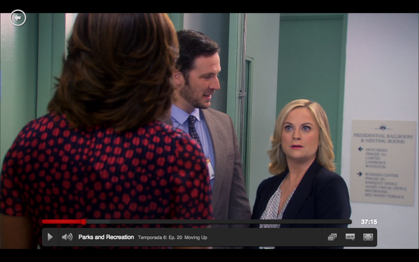 laizadoceu's tweet image. Posso me emocionar com a felicidade de um personagem de TV encontrando a Michele Obama? #ParksAndRecreations